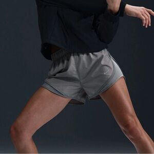 Nike Dri-Fit Lined Running Shorts in Gray